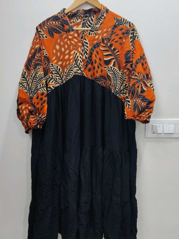 BLACK ANARKALI/DRESS NEW
