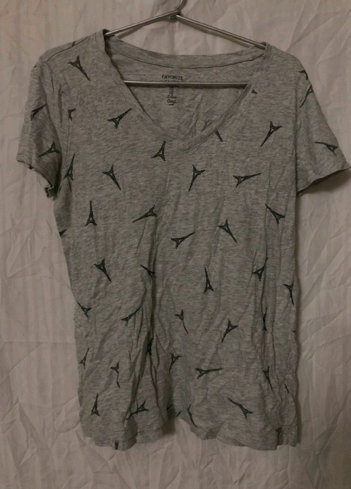 Gap Grey Short Sleeves T Shirt