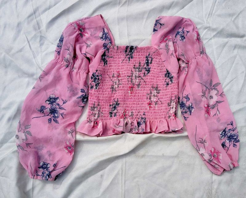 Floral Print Top