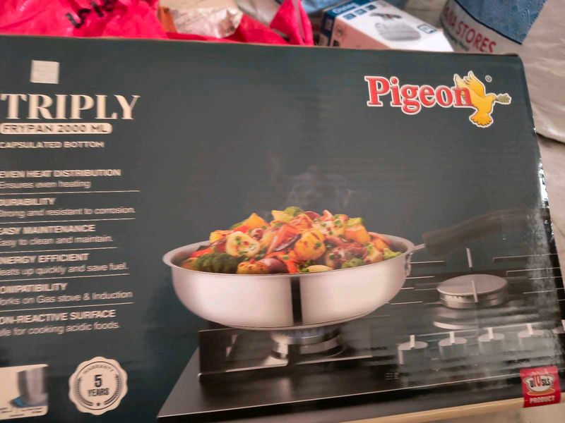 Pigeon Triply Frypan 2000 ML