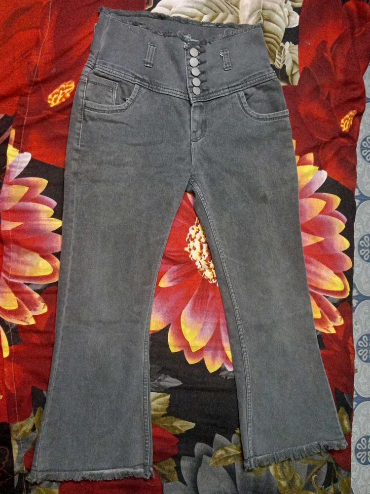 High Waist Flare Jeans