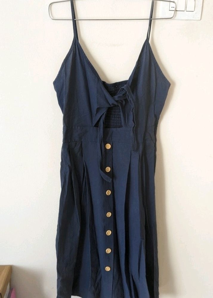 Navy Blue Dress