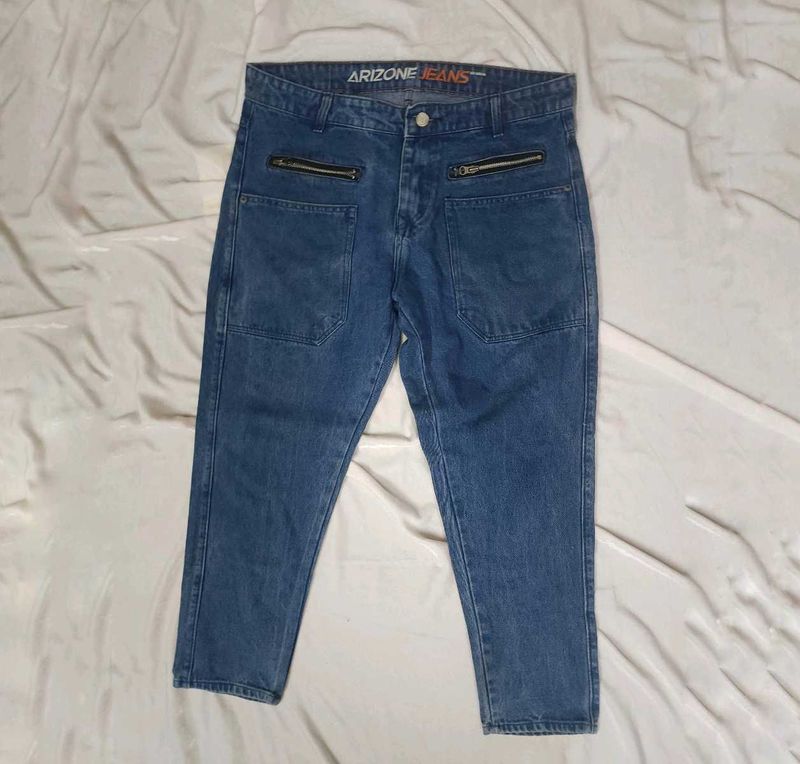Arrizone Jeans with Zipper Pockets
