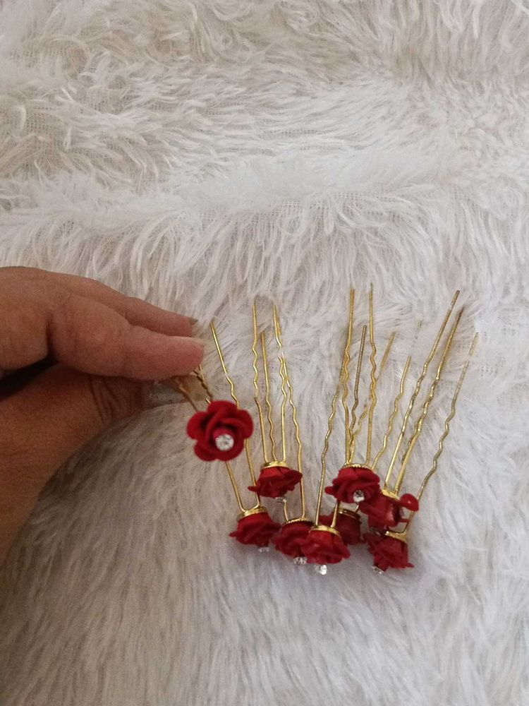 Rose Hair Pin