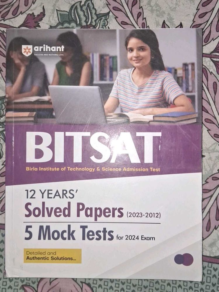 BITSAT Solved Papers &amp; Mock Tests