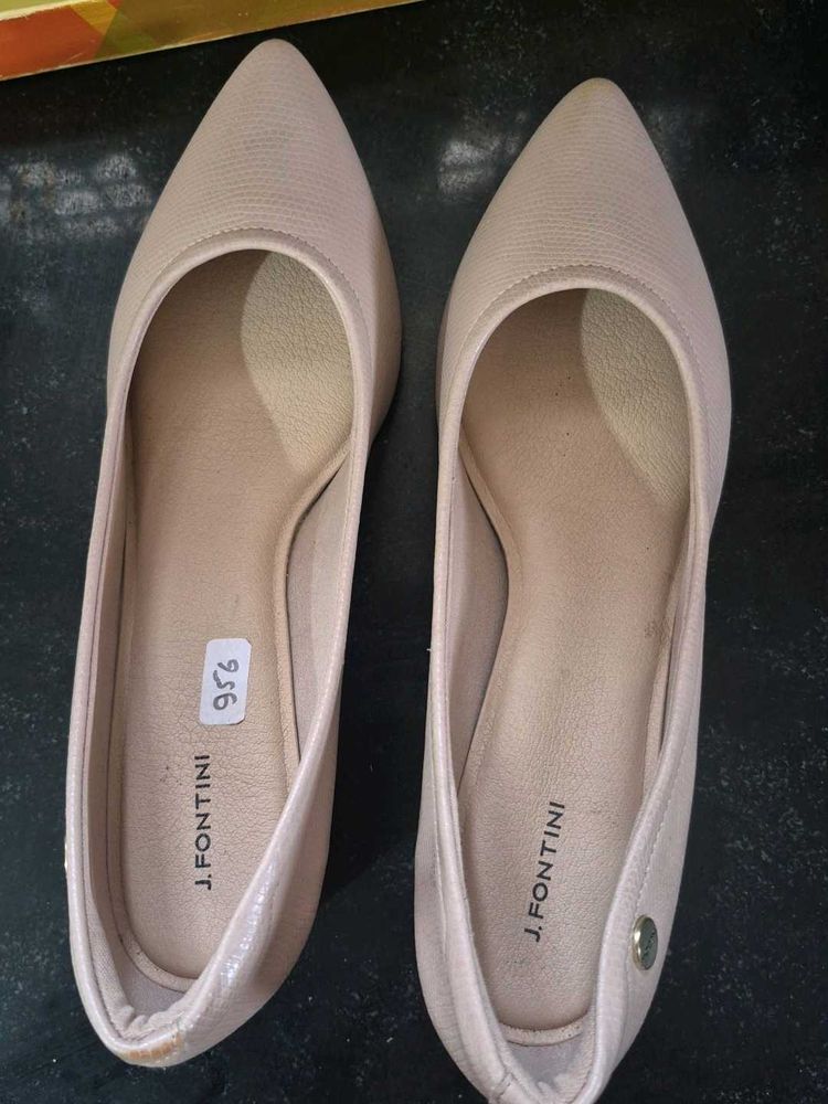 J. Fontini Pointed Toe Pumps (4cm Heel) Brand New