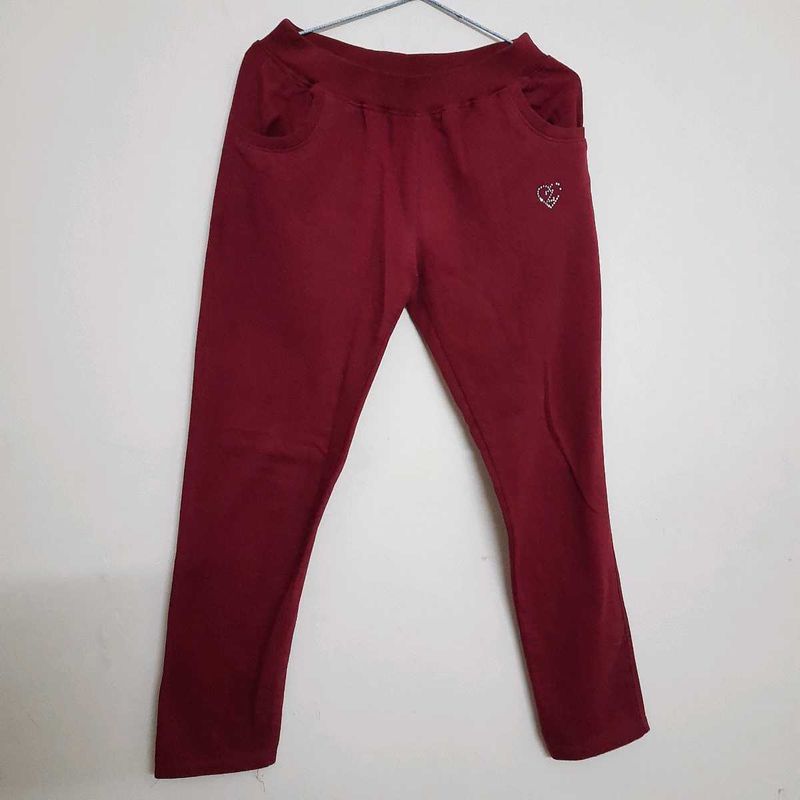 Red Rust Track Pants