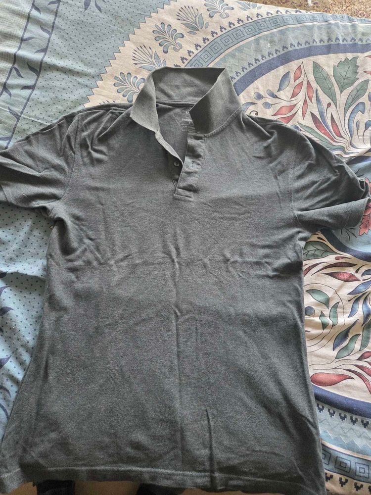 Gray Polo Shirt original M&amp;S
