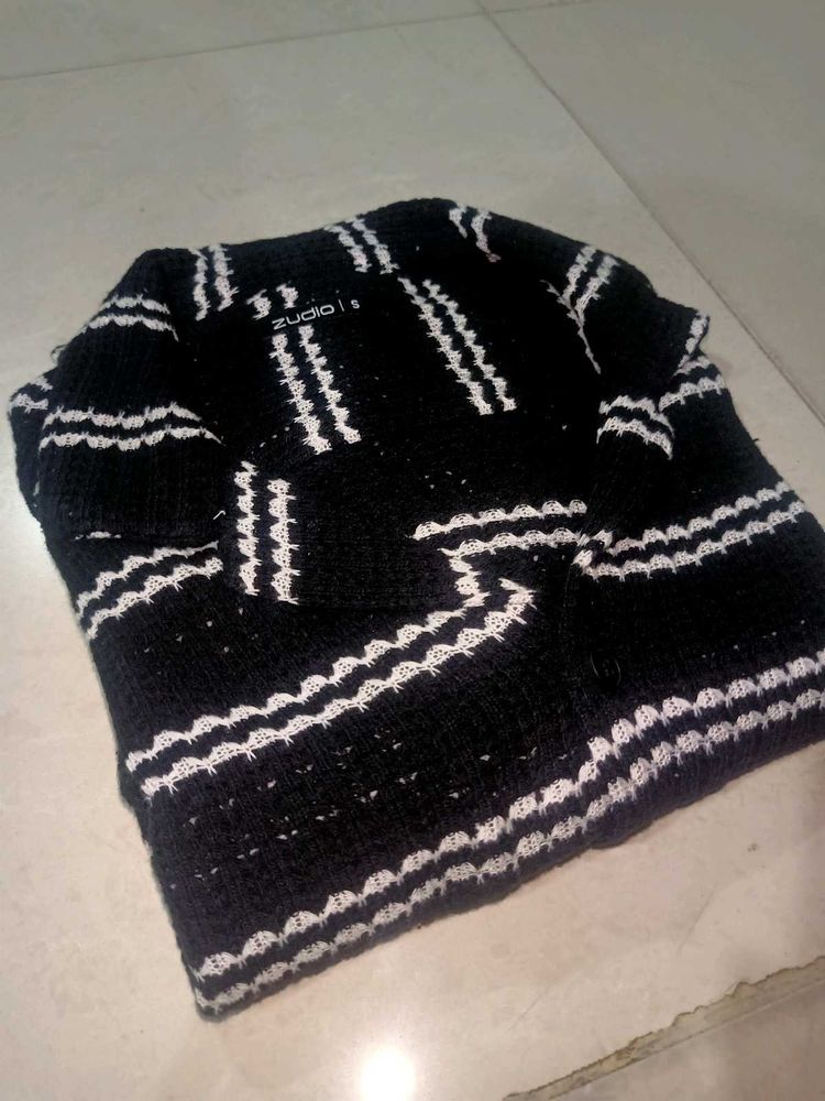 Striped Knit Sweater