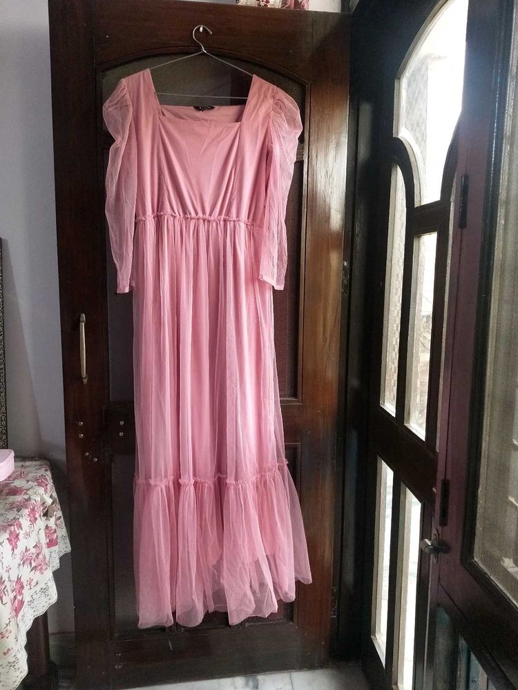 U&amp;F Pink Princess Gown