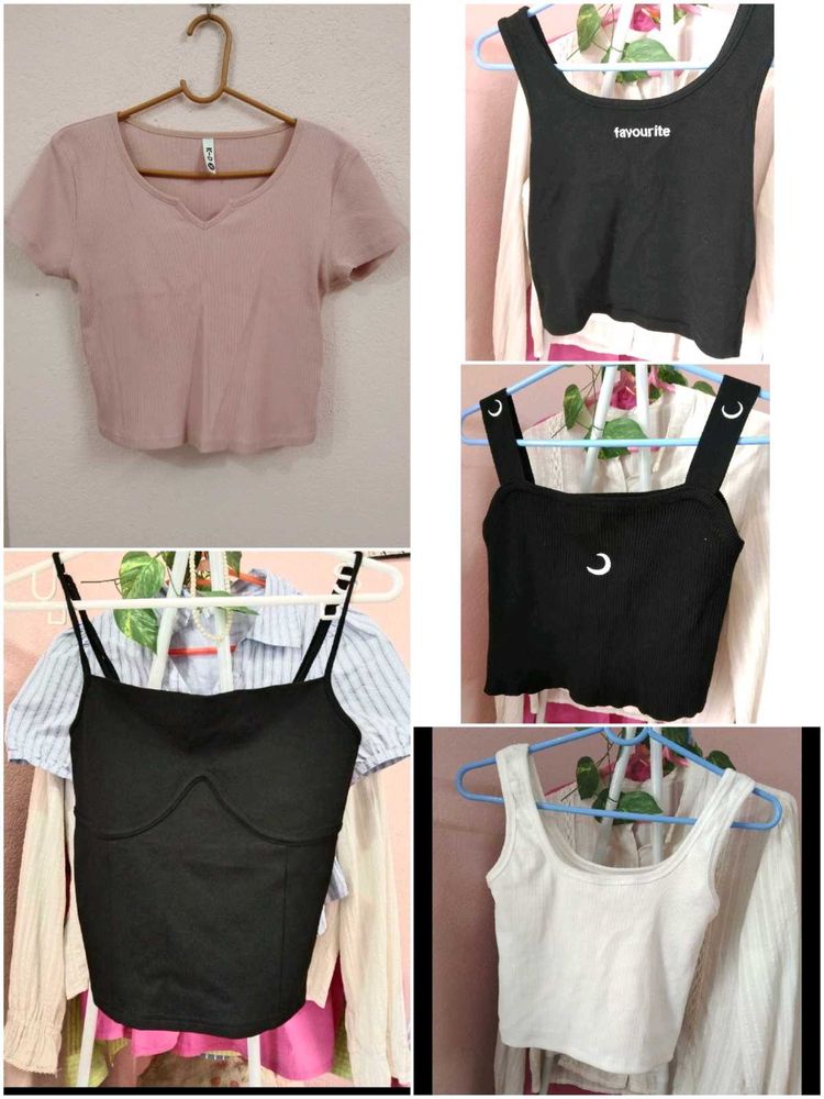 Combo 5 Sets Of Camisole And One Top