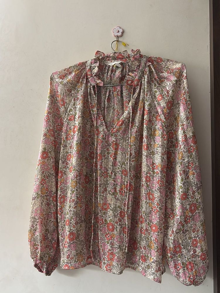 Floral Print Top