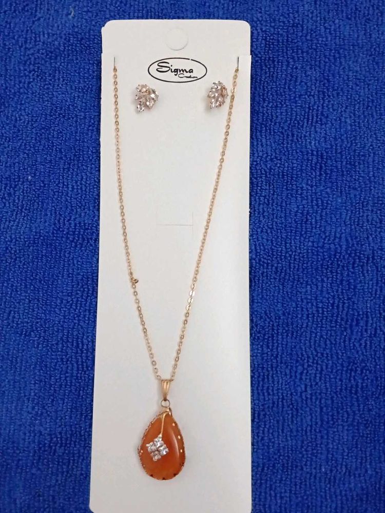 Sigma Necklace &amp; Earring Set