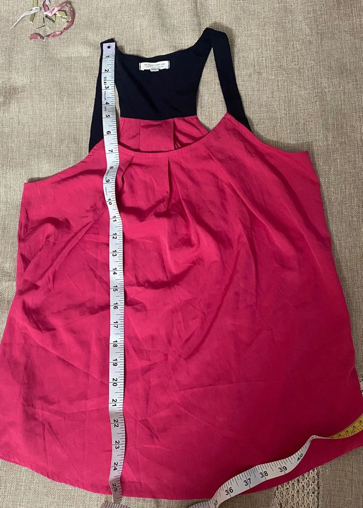 Pink Sleeveless Top