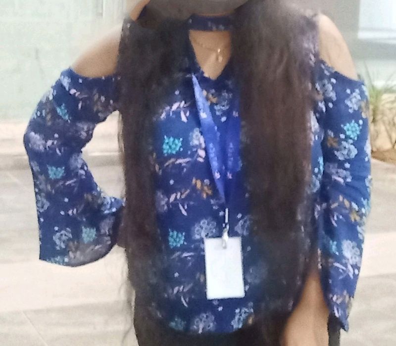 Office Shoulder Top