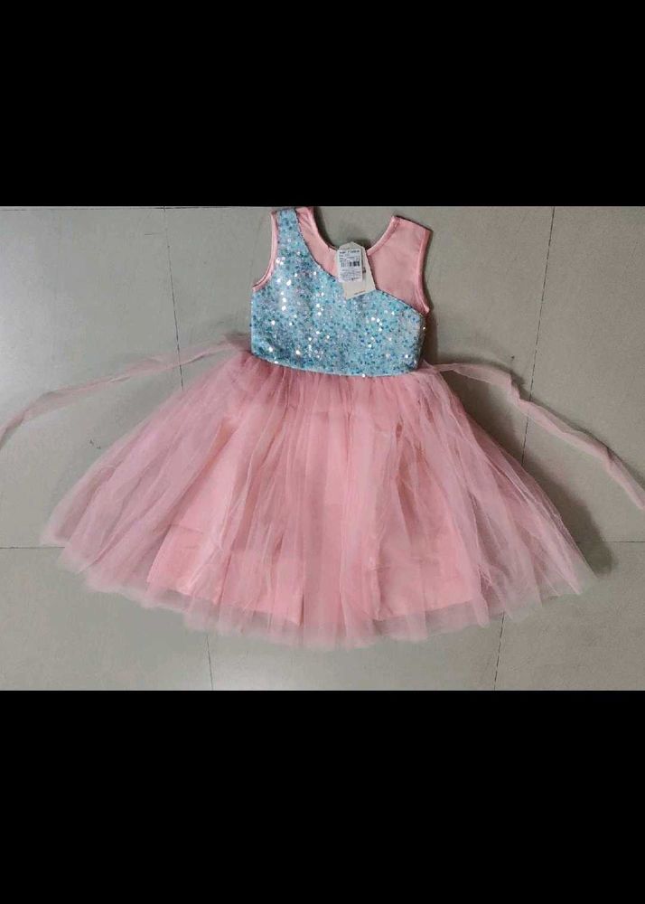 Sequin Frock Age 2-3 New With Tag