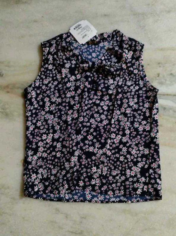Floral Sleeveless Top