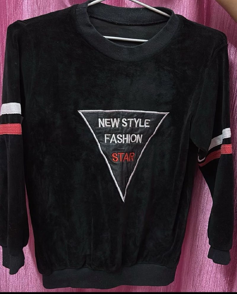 Black Fashion Star Top
