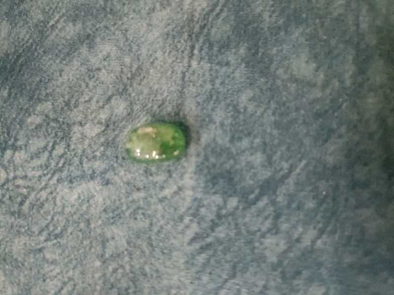 Green Gemstone Cabochon Emerald