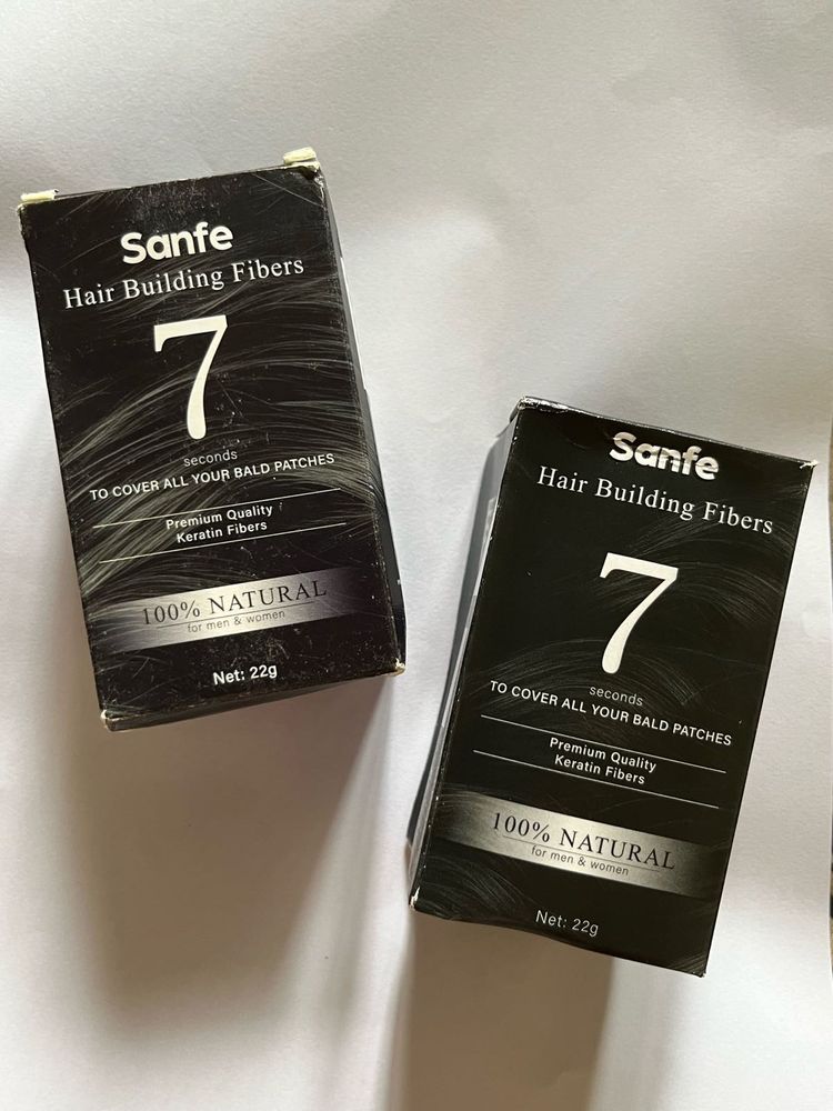 Sanfe Hair Building Fibers (pack Of 2)