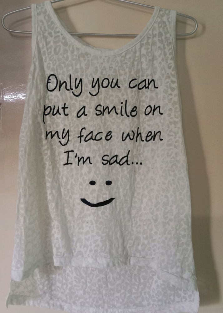 White Tank Top