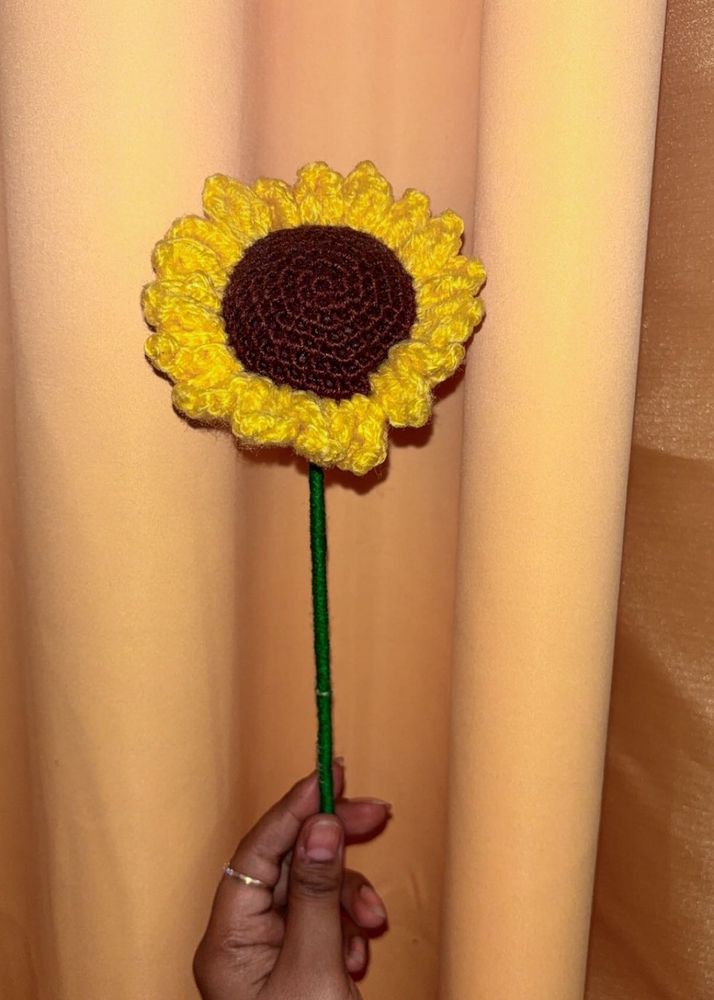 Crochet Sunflower