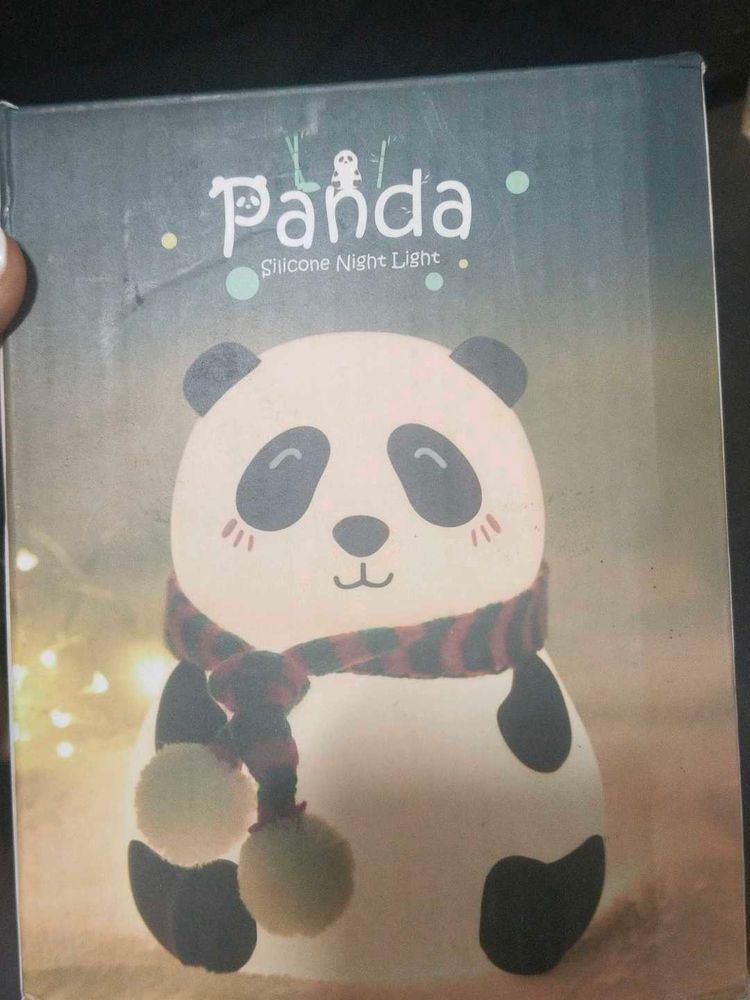 Panda Silicone Night Light
