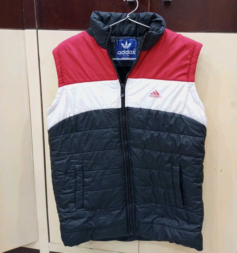 adidas half sleeve jacket