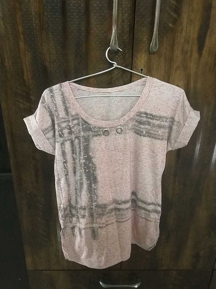 Cute pink tee