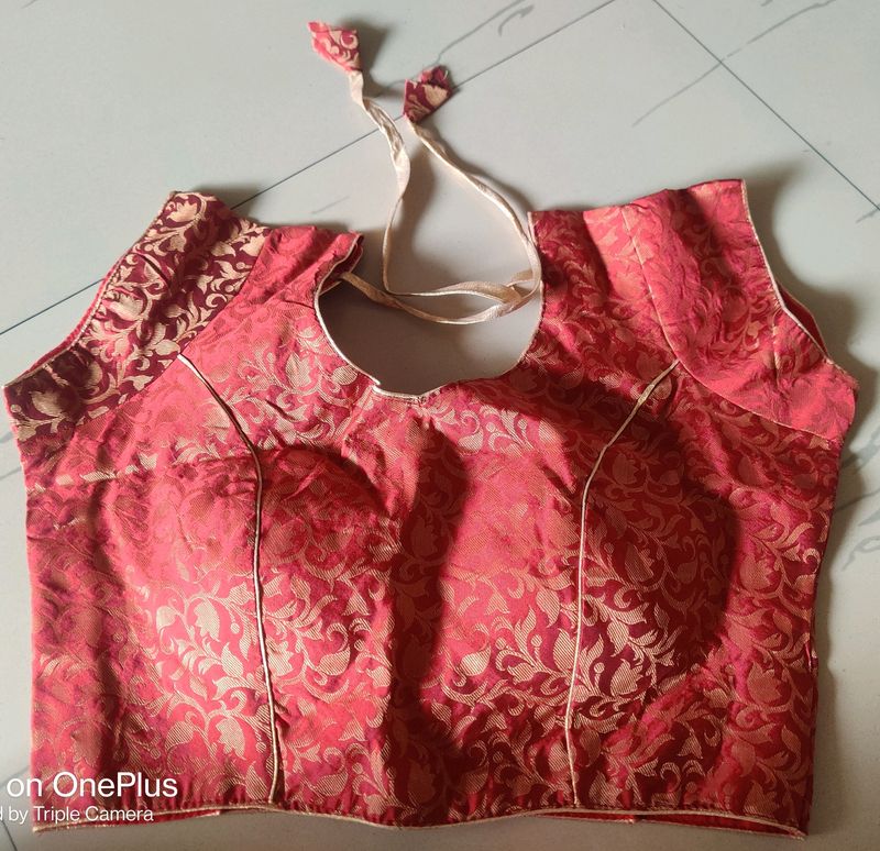 Ready Made Stitched Blouse ..Free Size Upto 28-36