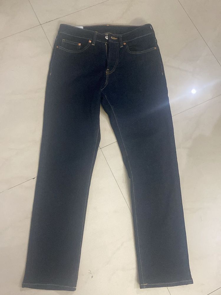 HM Dark Wash Straight Jeans