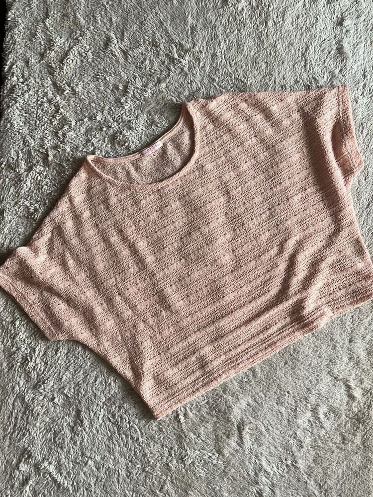 Airy Pink Top