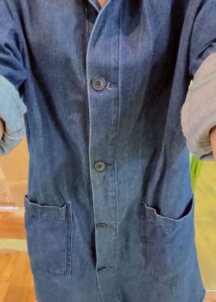 Denim Long Dress
