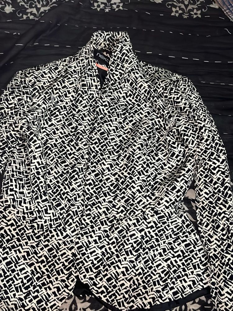 Next Patterned Blazer - Stylish &amp; Chic