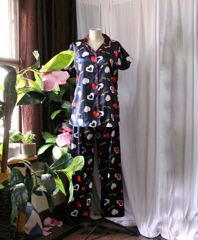 Satin Night Suit