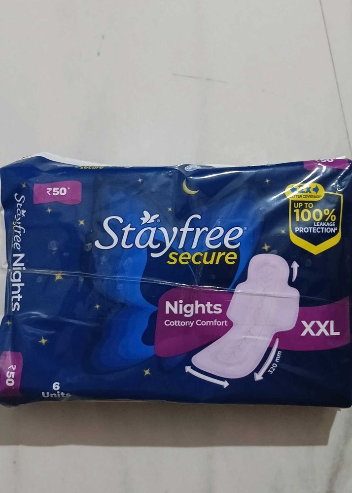 Stayfree Nights XXL Pads 🌙