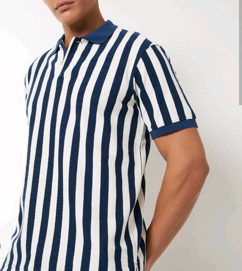H&amp;M Striped Polo Shirt