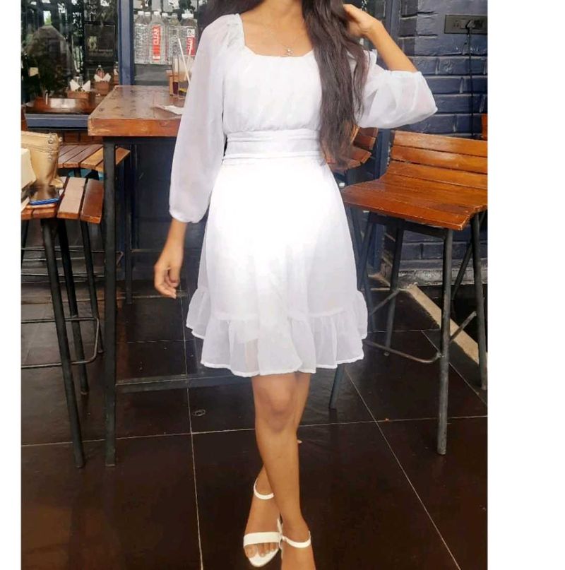 White Mini Dress