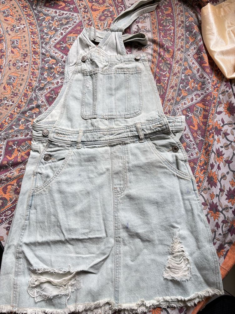 Denim Dungaree Women