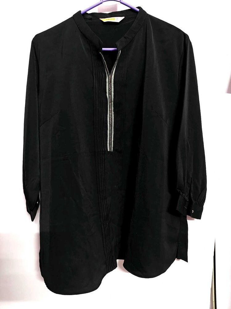 Black Tunic Top