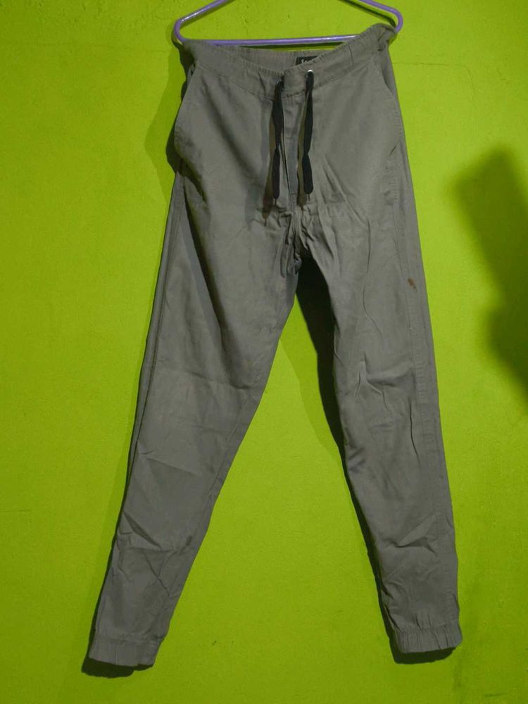Khaki Jogger Pants