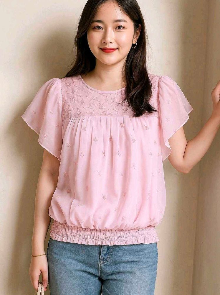 Lavender colour top !