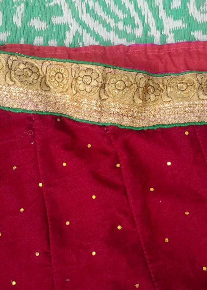 Velvet Lehenga Choli