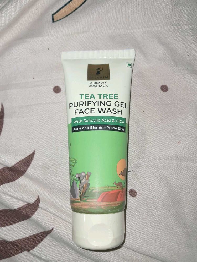 Pligrim Tea Tree Purifying Gel Face Wash