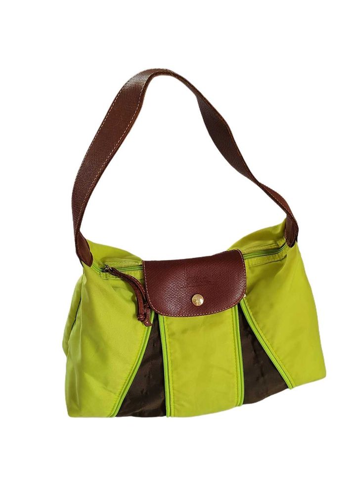 Longchamp Canvas Hand Bag/ Shoulder Bag