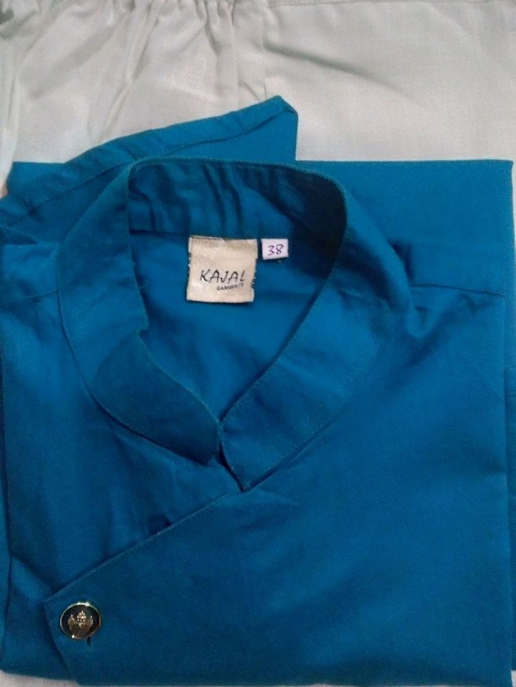 Asymmetric Kurta for Men With Pants