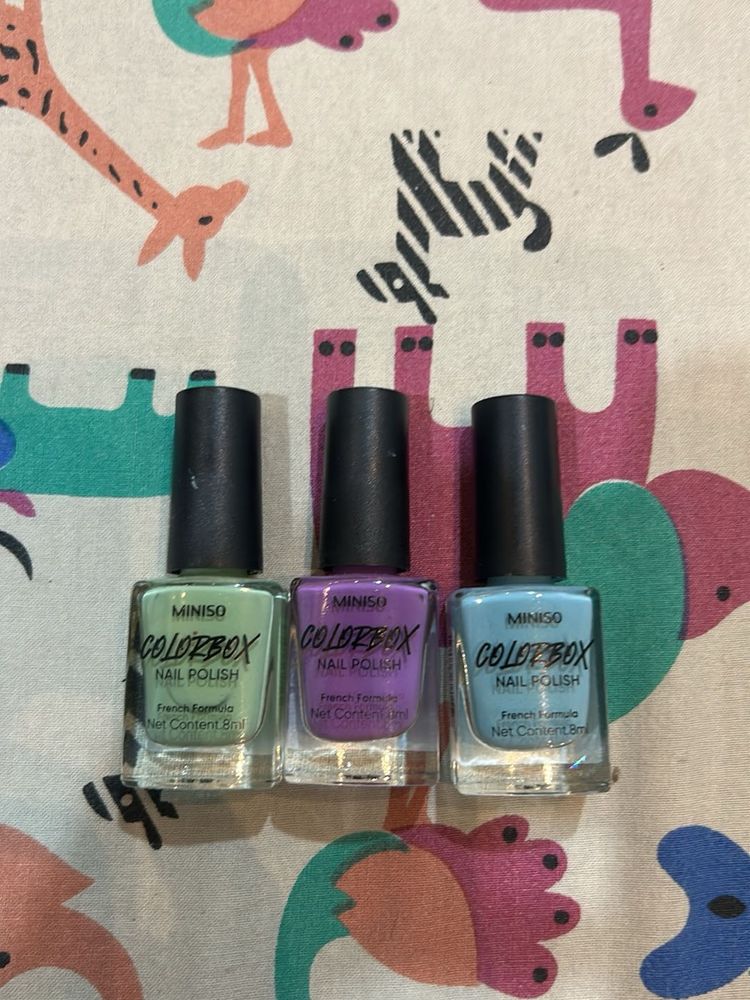 Miniso Nail Polish Set