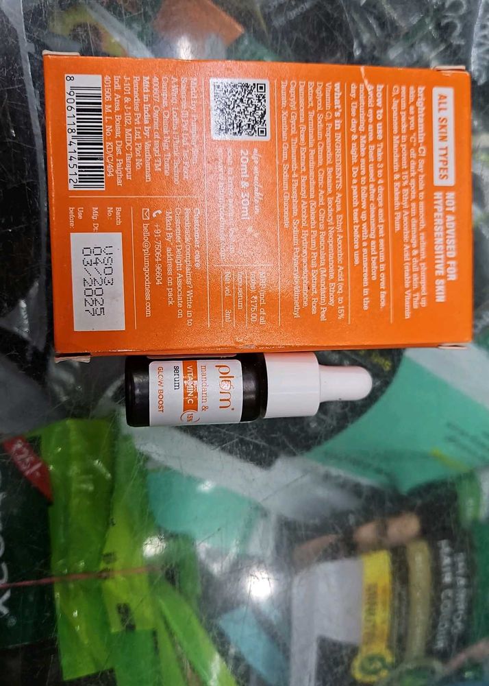 Plum Vitamin C Serum - Glow Boost!