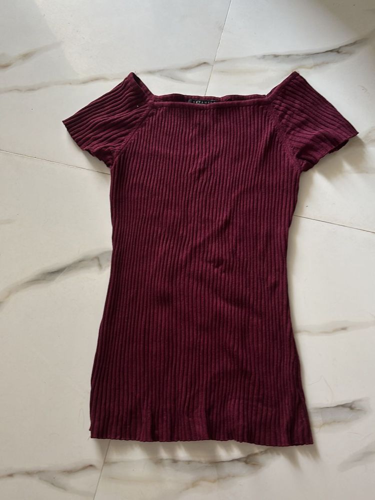 Maroon Top