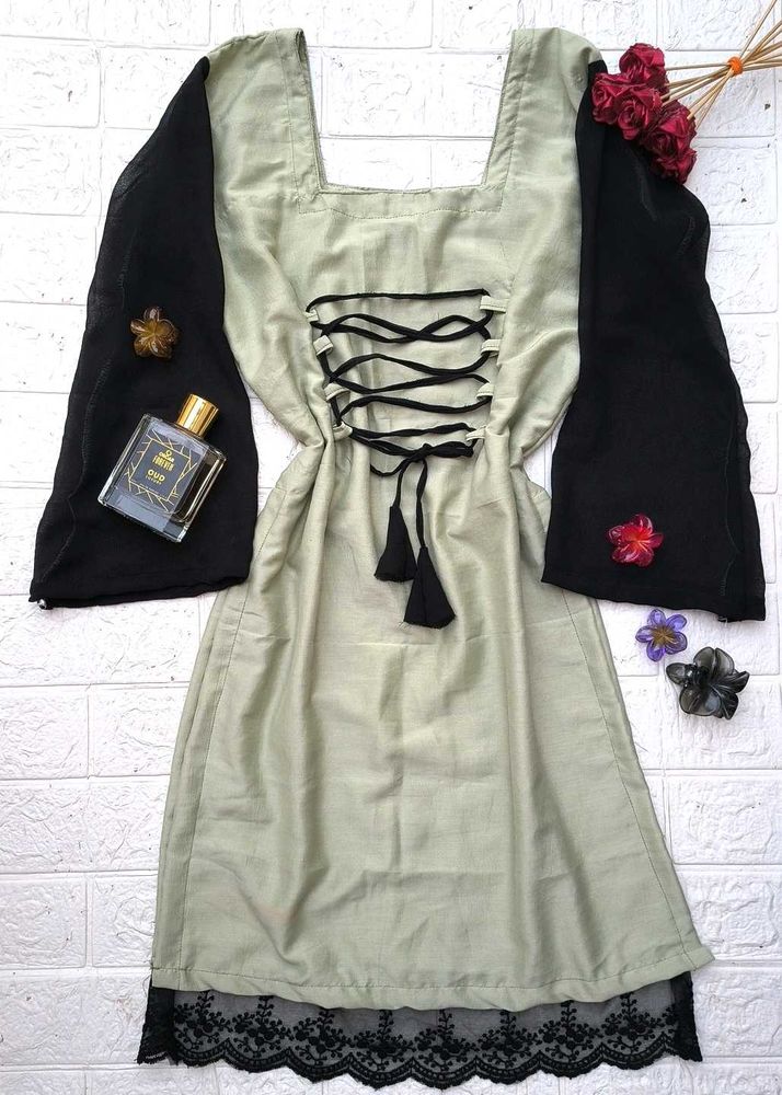 Corset Back Long Kurti 🫶🏻